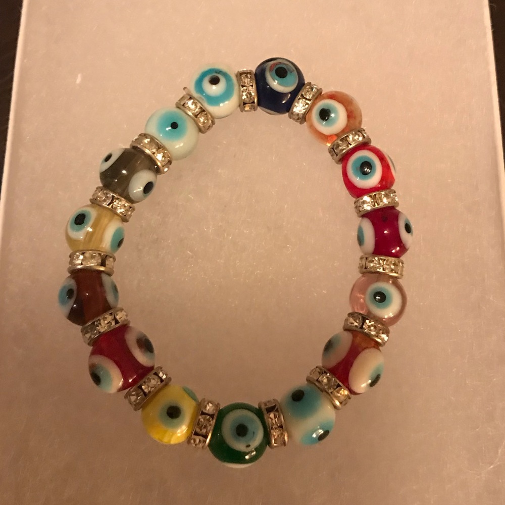 Evil eye bracelet